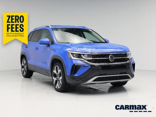 Blue 2022 Volkswagen Taos SEL