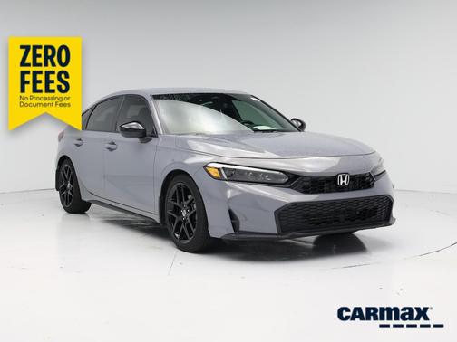 Gray 2025 Honda Civic Sport