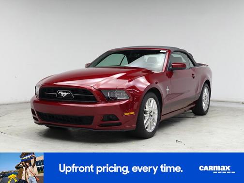 Red 2014 Ford Mustang Premium
