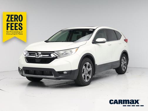 White 2018 Honda CR-V EX