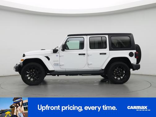 White 2021 Jeep Wrangler Unlimited 4xe Unlimited Sahara