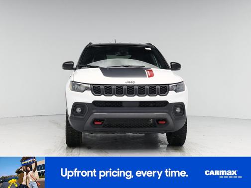White 2025 Jeep Compass Trailhawk