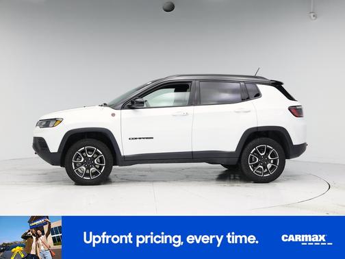 White 2025 Jeep Compass Trailhawk