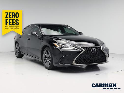 Black 2021 Lexus ES 350 F-Sport