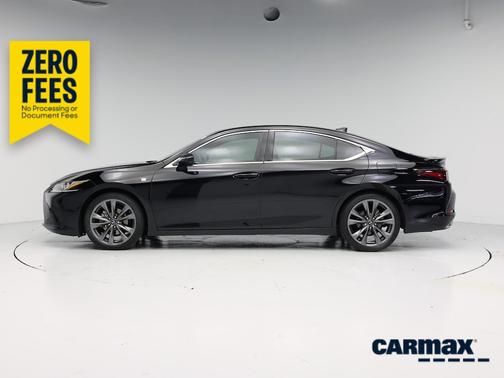 Black 2021 Lexus ES 350 F-Sport