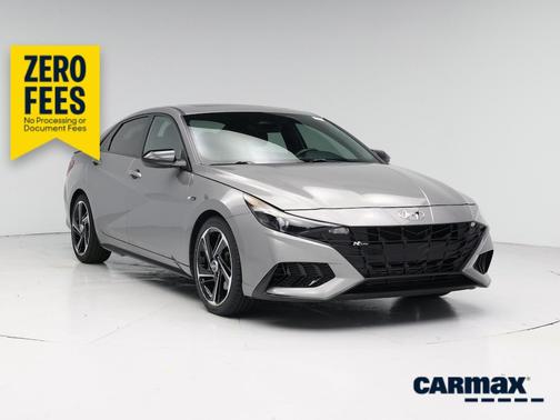 Gray 2023 Hyundai ELANTRA N Line