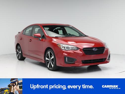Red 2019 Subaru Impreza Sport