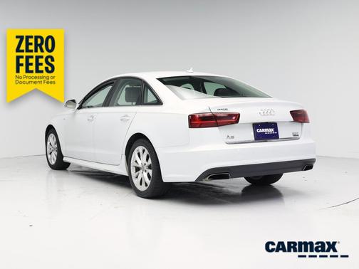 White 2017 Audi A6 Premium Plus