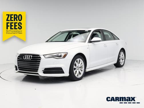 White 2017 Audi A6 Premium Plus