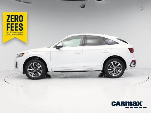 White 2022 Audi Q5 Sportback S-Line Prestige
