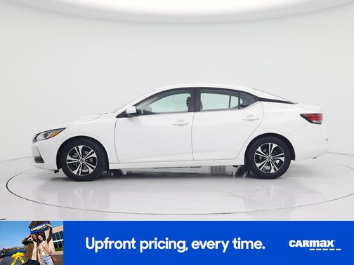 White 2023 Nissan Sentra SV