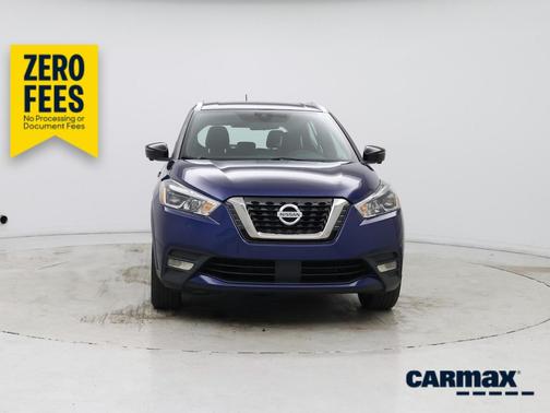 Blue 2020 Nissan Kicks SR