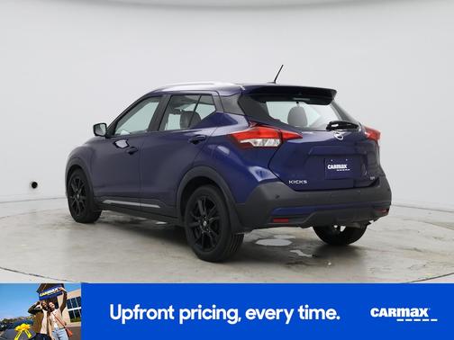 Blue 2020 Nissan Kicks SR