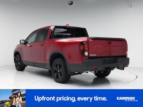 Red 2025 Honda Ridgeline Black Edition