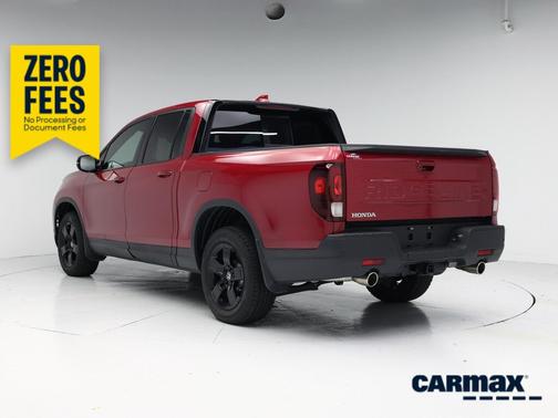 Red 2025 Honda Ridgeline Black Edition