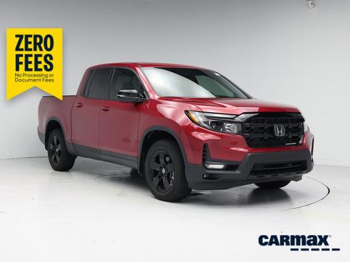 Red 2025 Honda Ridgeline Black Edition