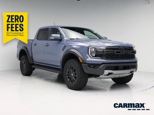 Blue 2024 Ford Ranger Raptor