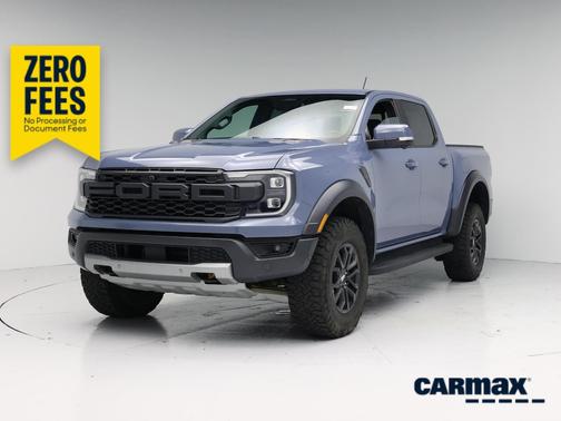 Blue 2024 Ford Ranger Raptor