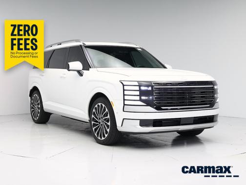 White 2026 Hyundai Palisade Hybrid Calligraphy