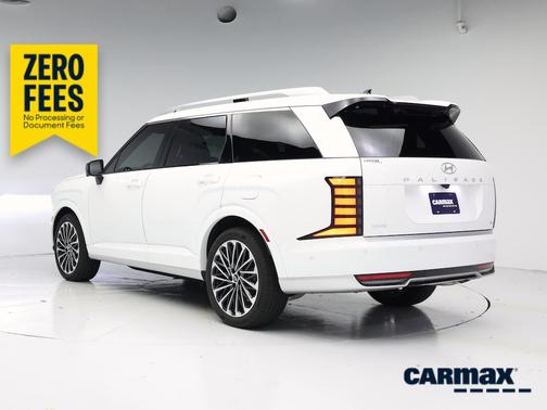 White 2026 Hyundai Palisade Hybrid Calligraphy