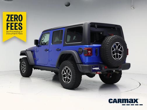 Blue 2025 Jeep Wrangler Rubicon