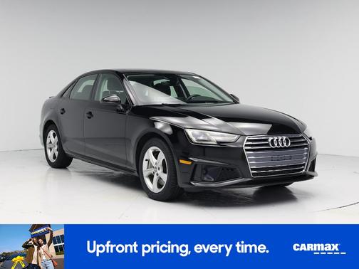 Black 2019 Audi A4 Premium