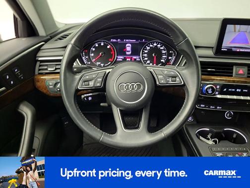 Black 2019 Audi A4 Premium