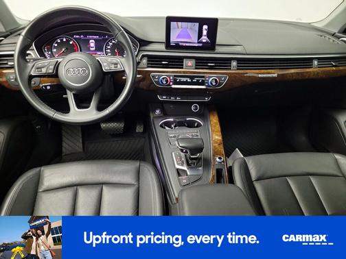 Black 2019 Audi A4 Premium