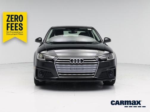 Black 2019 Audi A4 Premium