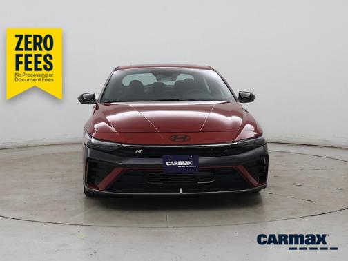 Red 2025 Hyundai ELANTRA N