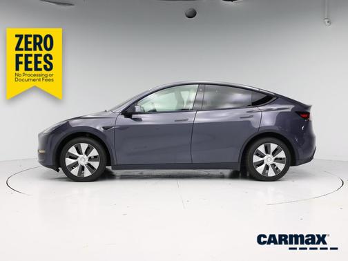 Gray 2021 Tesla Model Y Long Range