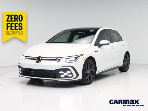 White 2022 Volkswagen Golf GTI SE