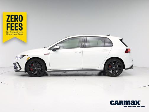 White 2022 Volkswagen Golf GTI SE