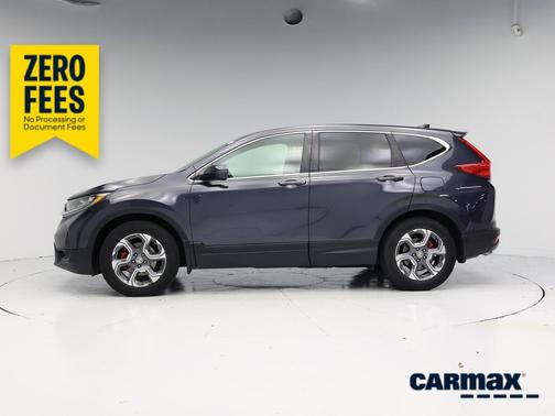 Gray 2018 Honda CR-V EX-L