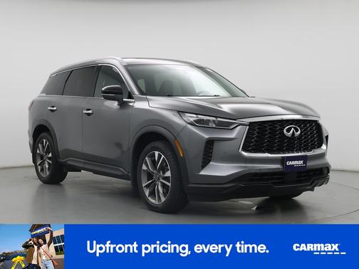 Gray 2023 INFINITI QX60 Luxe