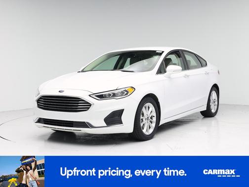 White 2020 Ford Fusion Hybrid SEL