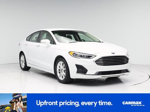 White 2020 Ford Fusion Hybrid SEL
