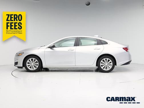 Silver 2022 Chevrolet Malibu LT