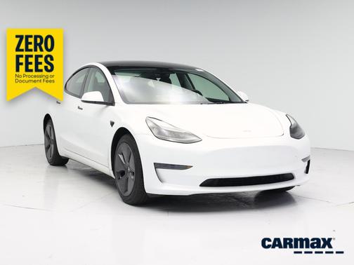 White 2023 Tesla Model 3