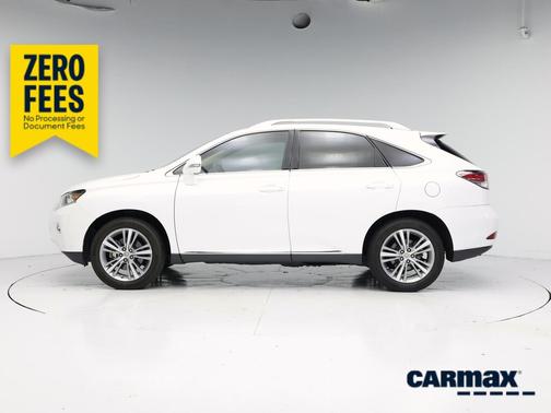 White 2015 Lexus RX 350