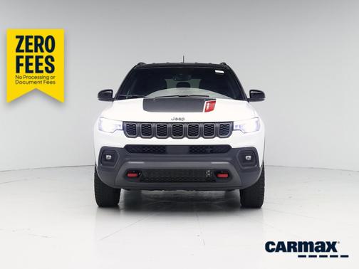 White 2025 Jeep Compass Trailhawk