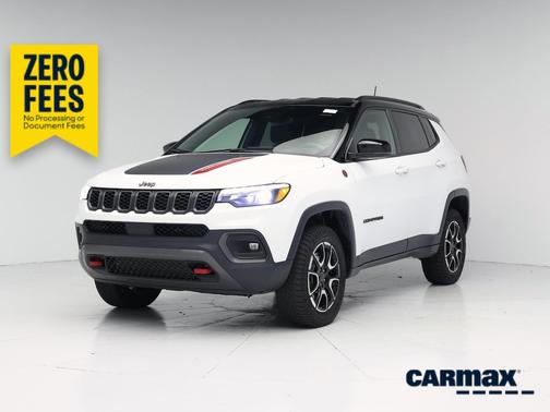 White 2025 Jeep Compass Trailhawk
