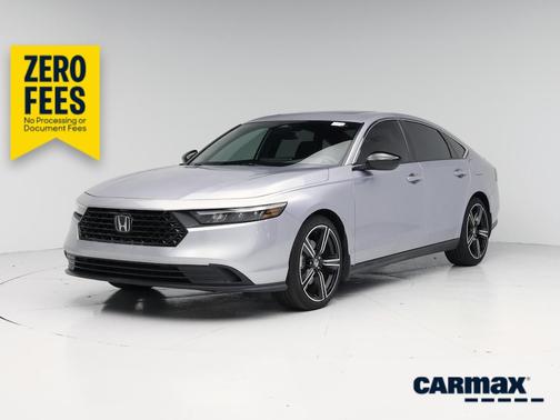 Silver 2023 Honda Accord Hybrid Sport