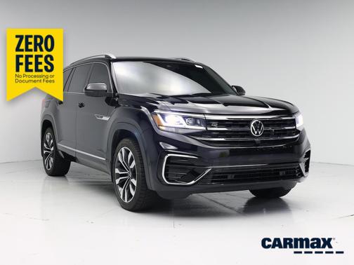 Black 2021 Volkswagen Atlas SEL Premium R-Line