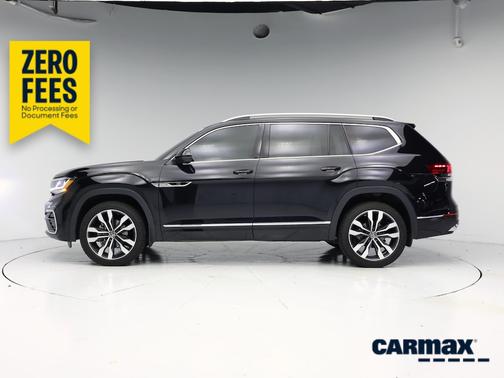 Black 2021 Volkswagen Atlas SEL Premium R-Line