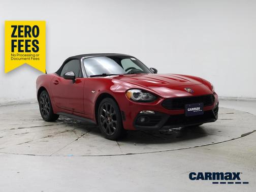 Red 2018 FIAT 124 Spider Abarth