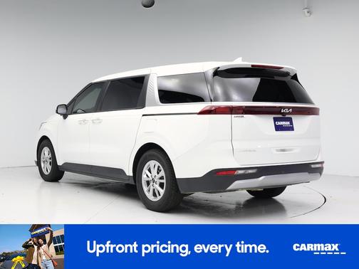 White 2024 Kia Carnival LX Seat Package