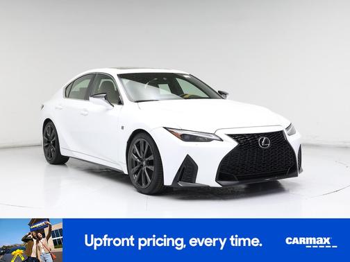 White 2024 Lexus IS 350 F-SPORT Design