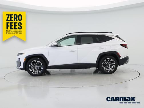 White 2025 Hyundai TUCSON Limited
