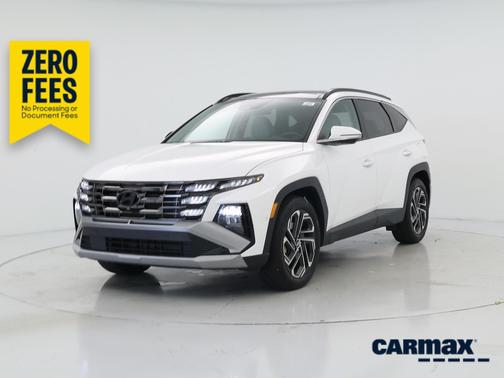 White 2025 Hyundai TUCSON Limited